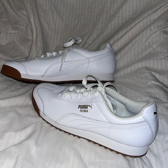 SALE 🤍 Mens Puma Roma Basic Golf Sneakers (11) - Picture 5 of 11